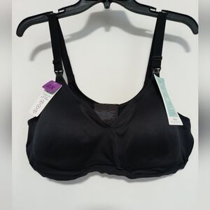 Playtes Black Nursing Women's Intimate Bra / Size 2X